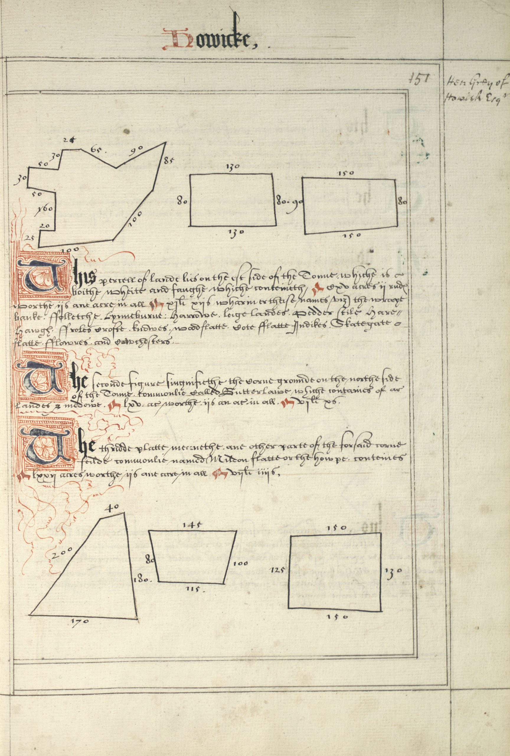 Thomas Grey manuscript 1570